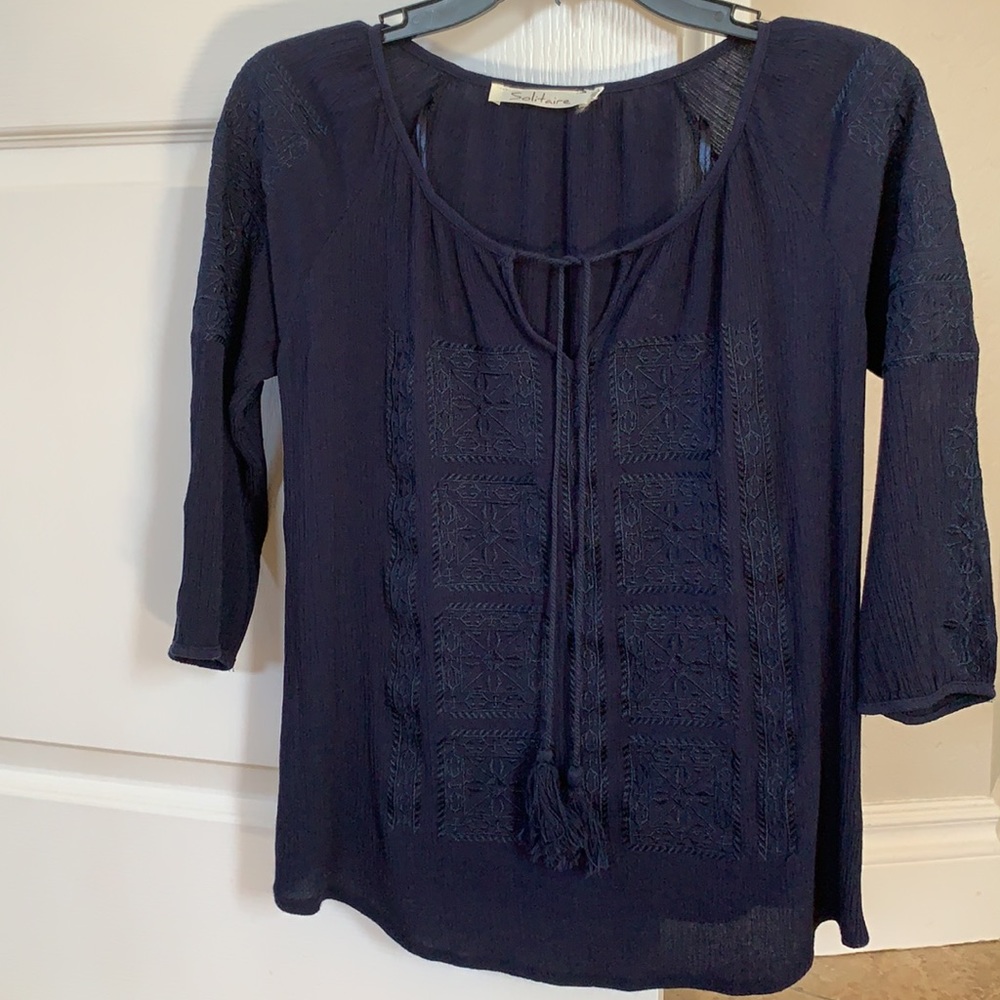 Solitaire blouse